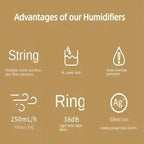 4L Air Humidifier Essential Oil Aroma Diffuser Double Nozzle Coloful LED Light Humidifiers Aromatherapy Diffuser Lootquake LLC