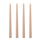 30CM Taper Candle 4 Pack - Home Interior Long Burning Dripless and Smokeless Candles Unscented - Valentines Candles for Home Lootquake LLC