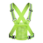 NightSafe Reflective Vest for Outdoor Sports THRIXINE