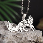 Fashion Trend Engraved Alphabet Bear Pendant Cute Animal Necklace Mens Womens Charm Hip Hop Party Street Jewelry Gifts Lootquake LLC