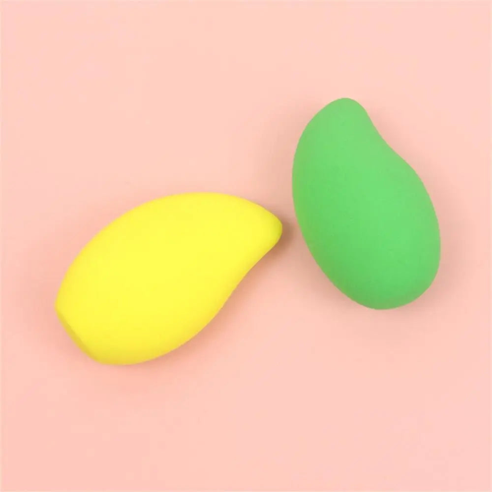Women Foundation Powder Mango Shape Cushion Sponge Cosmetic Puff Beauty Tool Makeup Egg Lootquake LLC