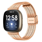 Fitbit Versa & Sense Steel Mesh Band - Sleek and Stylish - SJB-DIAMOND ELITES