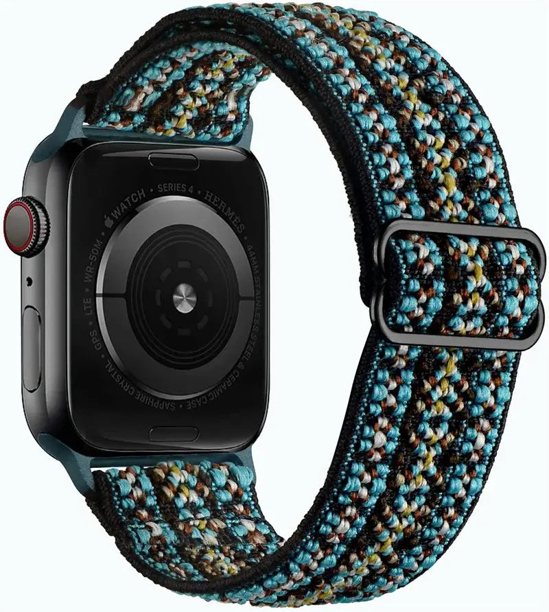 Apple Watch Nylon Band - Stylish, Durable, Elastic Design - SJB-DIAMOND ELITES