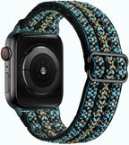 Apple Watch Nylon Band - Stylish, Durable, Elastic Design - SJB-DIAMOND ELITES