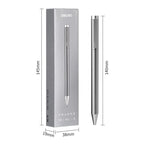 DELI Metal Sign Pen 0.5mm Gel Pens Golden Silver Color Metallic Writing Pen with Refills Smooth Writing School Office Supplies Lootquake LLC