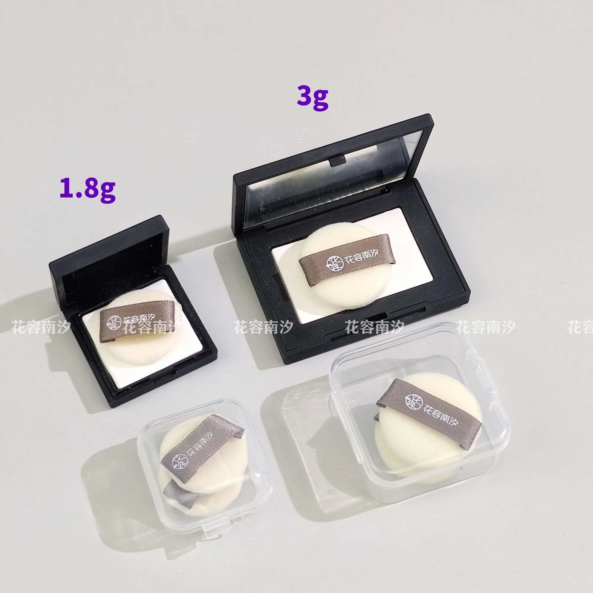 Small Flocking Mini Replacement Puff Loose Powder Foundation Puff Lootquake LLC