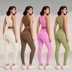 Women's High Waisted Leggings and Top THRIXINE