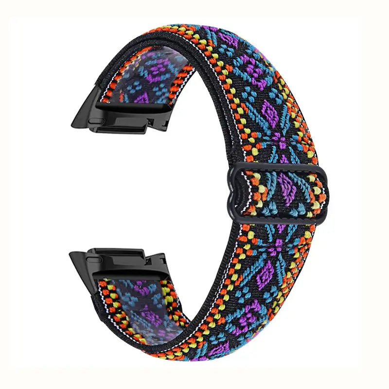 Fitbit Charge 5 6 Nylon Strap - Durable, Breathable, Versatile - SJB-DIAMOND ELITES