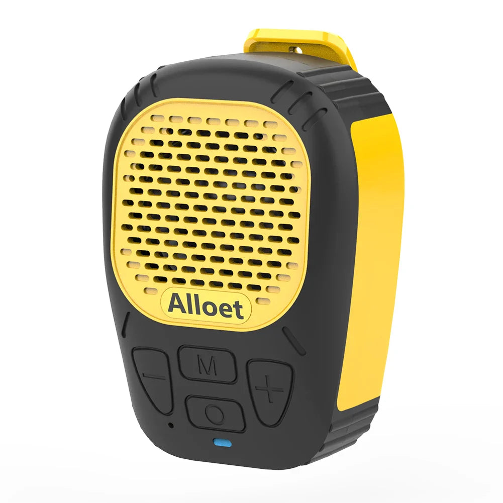 Wearable Bluetooth-Compatible5.3 Speaker with Strap Magnetic Clip-On Wireless Portable Speakers Small Speaker for Cycling/Hiking Lootquake LLC