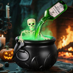 Witch Cauldron with LED & Fog