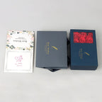 NNEOBA Multilingual 'I Love You' Necklace with 6 Roses in Luxury Gift Box - Silver (45cm) Lootquake LLC