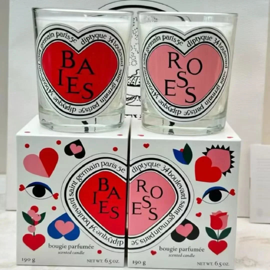 Romantic Limited Diptyques Candles Sakura Scented Fragrance Candle Light Gift High Quality Aromatherapy Perfume Aroma Home Decor Lootquake LLC