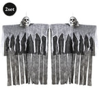 Horror Skull Ornaments Halloween Outdoor Haunted House Yard Decor Corpse Death Prop Skull Ghost Pendant Halloween Party Supplies Lootquake LLC