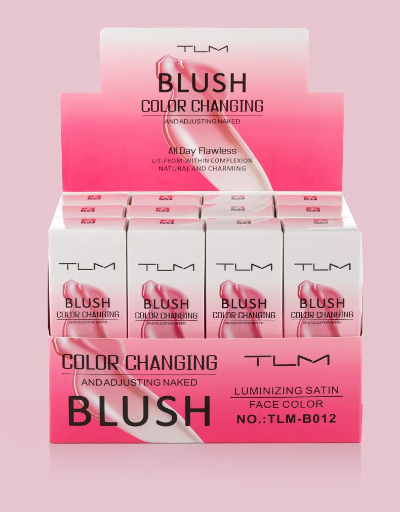 TLM Foundation Color Changing Mike Makeup For Full Coverage Blush Cream Brightening Moisturizing Longlasting Non-flading Makeup Lootquake LLC