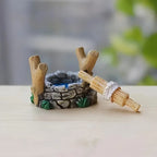 A Miniature Wonderland Well Statue - Handmade Resin Collection Micro Landscape Decoration Lootquake LLC