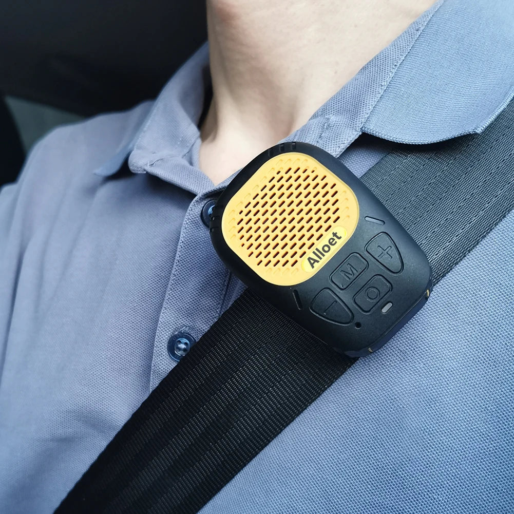 Wearable Bluetooth-Compatible5.3 Speaker with Strap Magnetic Clip-On Wireless Portable Speakers Small Speaker for Cycling/Hiking Lootquake LLC