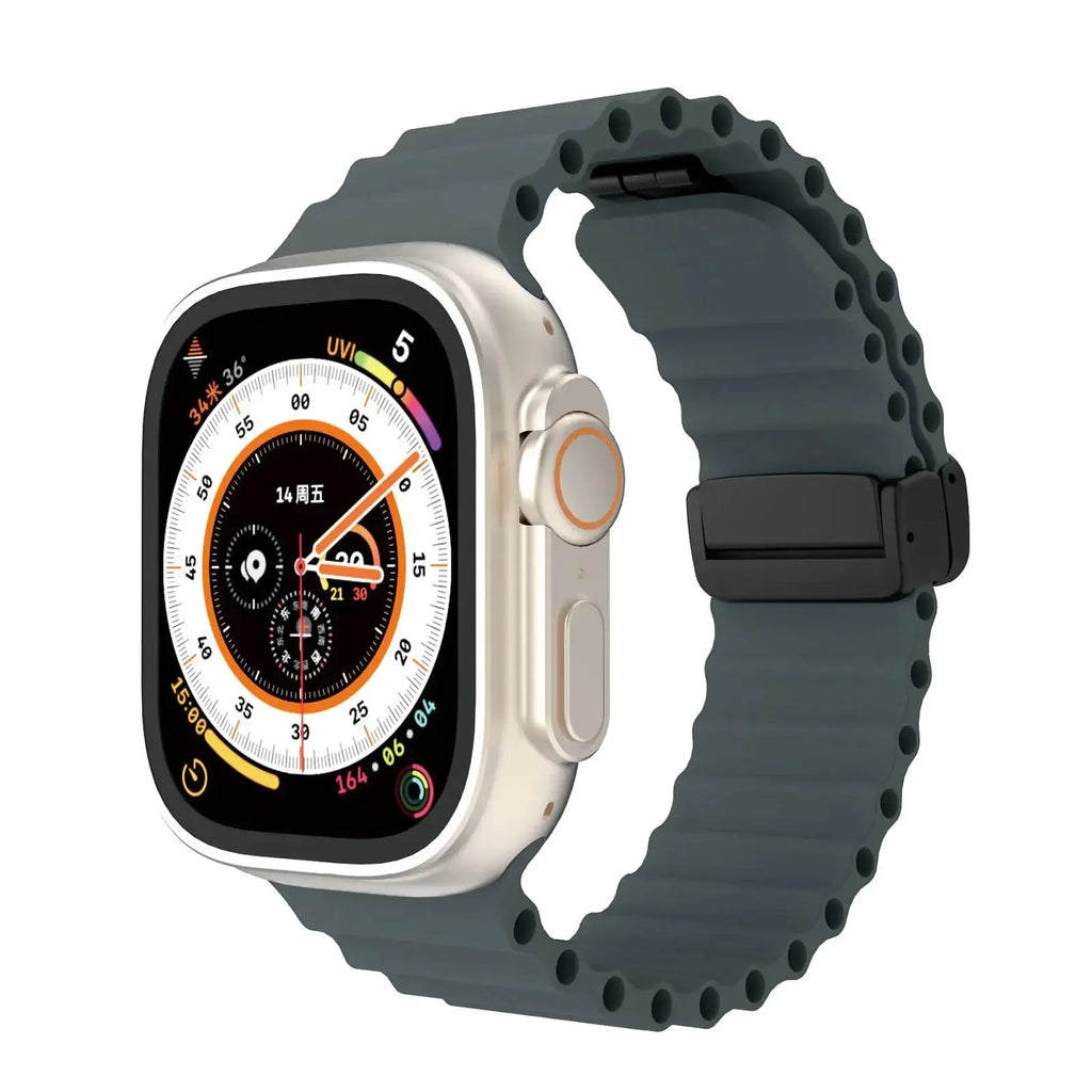 Apple Watch Silicone Strap - Soft Flexible Magnetic Design - SJB-DIAMOND ELITES