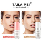 Warming Blush Liquid Foundation Temperature Color Changing Foundation, Naturally Blends Moisturizing Foundation Base Makeup 30ml