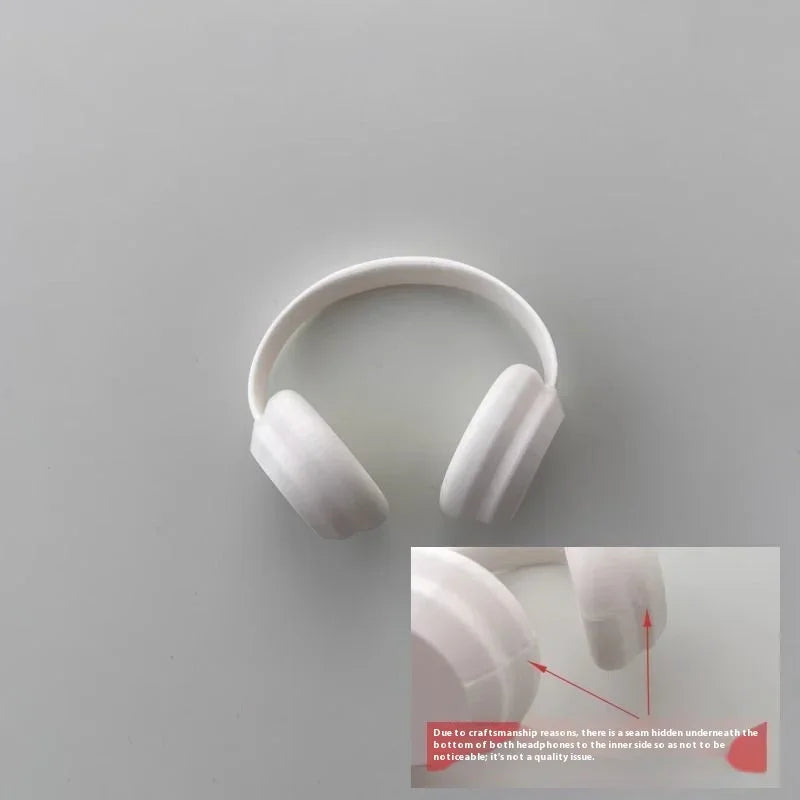 Labubu Headphone Cute Earphone for Labubu I II Mini Plush Doll Headset Decoration Fashion DIY Doll Accessories Gift Lootquake LLC