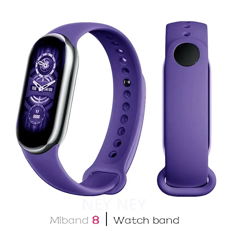 Sport Watchbands For Xiaomi Mi band 8-9 NFC Replacement miband9/8 silicone Bracelet waterproof Strap smart mi band 9 Accessories Lootquake LLC