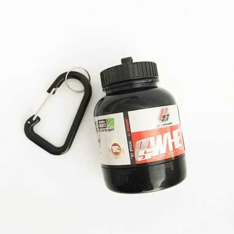WheyGo: Compact Protein & Health Funnel Keychain THRIXINE