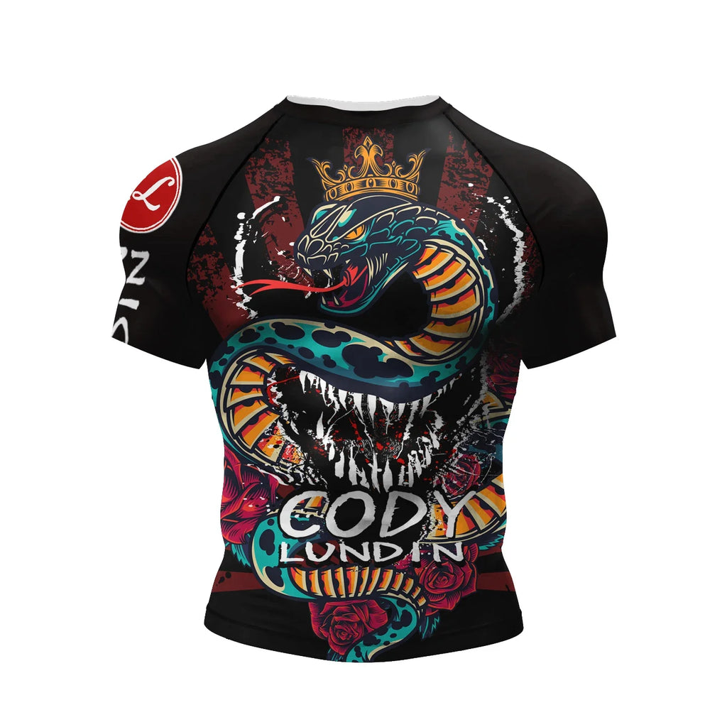 Men's Compression Short Sleeve Athletic T-Shirts - SJB-DIAMOND ELITES