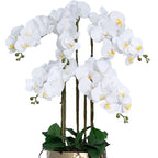 1Pcs Artificial Flowers Bouquet Butterfly Orchid Fake Flowers Phalaenopsis for Home Decor Garden Wedding Decoration Accessories Lootquake LLC