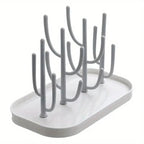Baby Tree-shaped Milk Bottle Drain Rack, Dust-proof Milk Bottle Holder, Cup Drain Rack Easter Gift Lootquake LLC