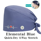 Quick Dry Stretch Medical Hat Caps