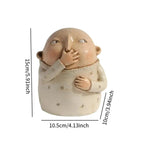 Resin Sculpture Boy Holding Nose Statue For Bathroom Funny Statue Weird Decor Creative Modern Resin Sculpture Gift Ornaments Lootquake LLC