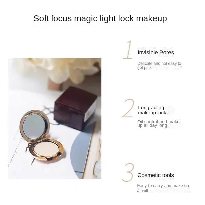 Mini Powder Setting Powder Sample Lasting Oil Control Waterproof Foundation Natural Brighten Skin Tone Mini Powder Makeup Lootquake LLC