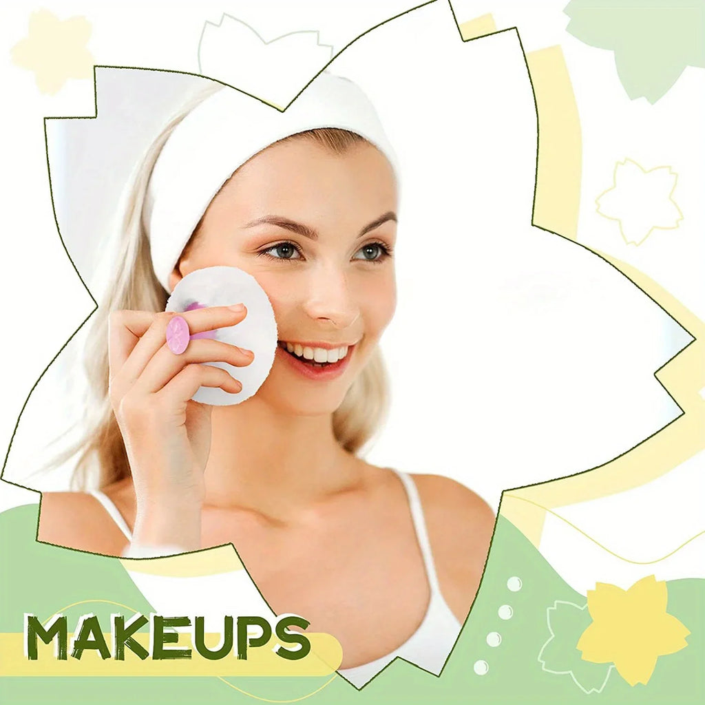 Powder Puff and Powder Container for Body Dusting Powder Case with Puff fo Women Loose Powder Containers with Puff for Travel Lootquake LLC