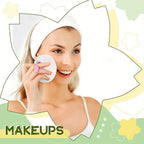 Powder Puff and Powder Container for Body Dusting Powder Case with Puff fo Women Loose Powder Containers with Puff for Travel Lootquake LLC