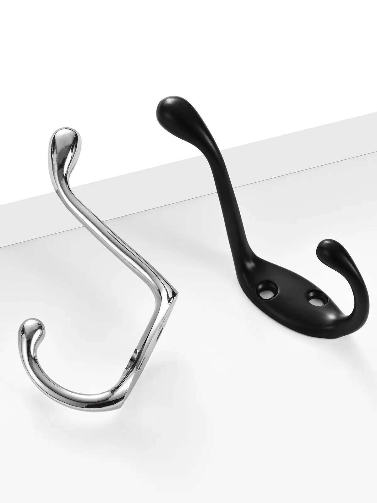 SARIHOSY 1/5Pcs Coat Towel Hook for Bathroom Hook Home Storage Wall Hooks Bathroom Kitchen Accessories Wall Hanger Lootquake LLC