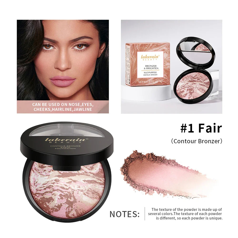 Matte Loose Powder Waterproof Oil-control Matte Full Coverage Face Makeup Makeup Setting Loose Powder Baked Powder Foundation Lootquake LLC