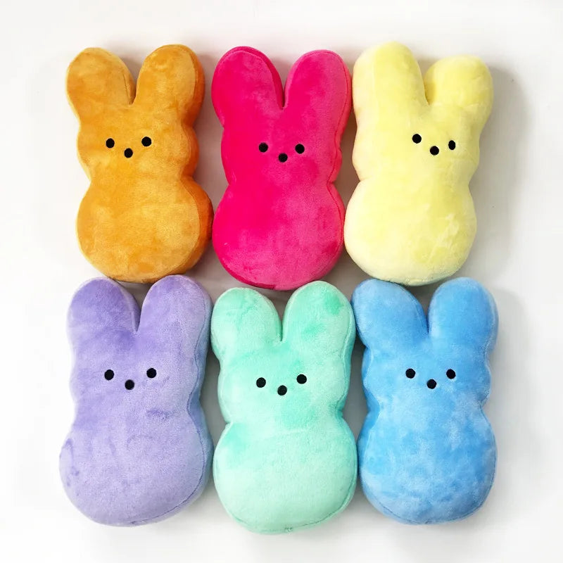 15cm Peep Bunny Plush Toys Stuffed Animal Star Carrot Rabbit Doll Room Desktop Sofa Decor Easter Bunny Soft Pillow Gifts For Kid Lootquake LLC