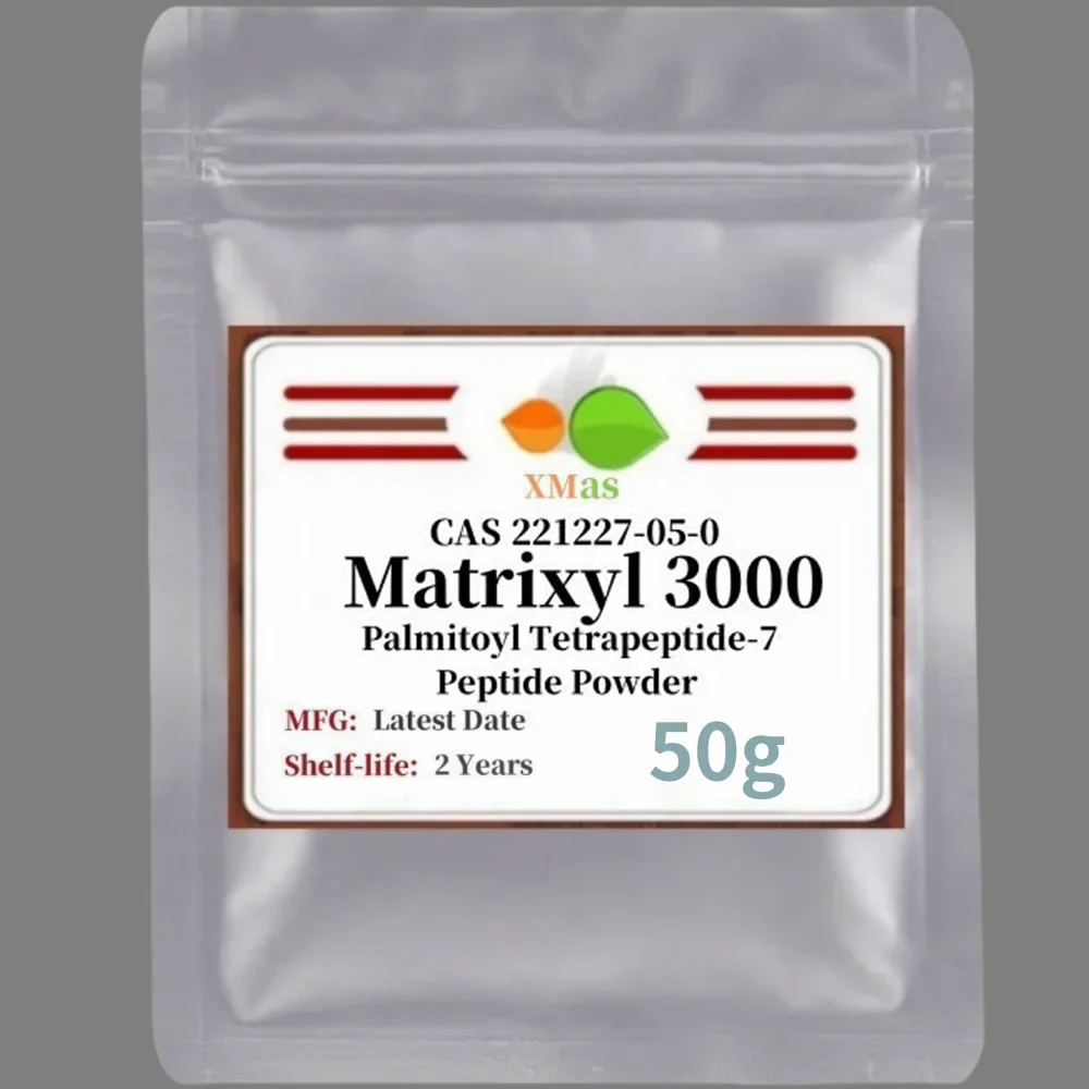 Cosmetics Raw Matrixyl 3000 /Palmitoyl Tetrapeptide-7 Peptide Powder CAS 221227-05-0 DIY Handmade Lootquake LLC