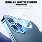 5Pcs Full Cover Protective Glass for Iphone 11 12 13 Pro XS Max Camera Protector for Iphone X 11pro Max 12 13 Mini 14 Pro Max Back Camera Protector Case Friendly Easy Installation Camera Lens Protector Stevvex