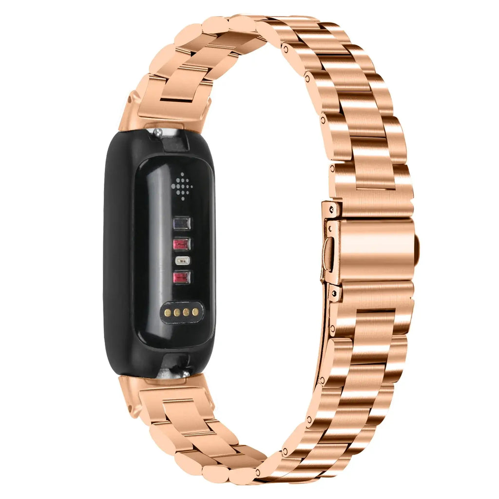 Fitbit Inspire 3 Stainless Steel Band – Premium Metal Strap - SJB-DIAMOND ELITES