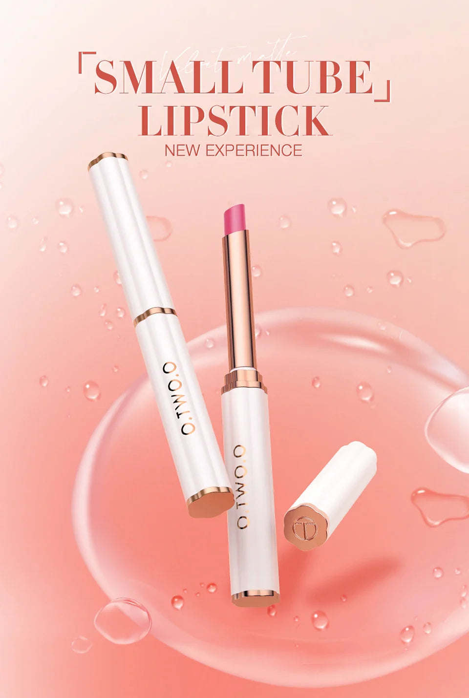 O.TWO.O Color Changing Lipstick Moisturizing Lip Balm Nourising Long Lasting Lip Gloss Natural Beeswax Lip Care Cosmetics