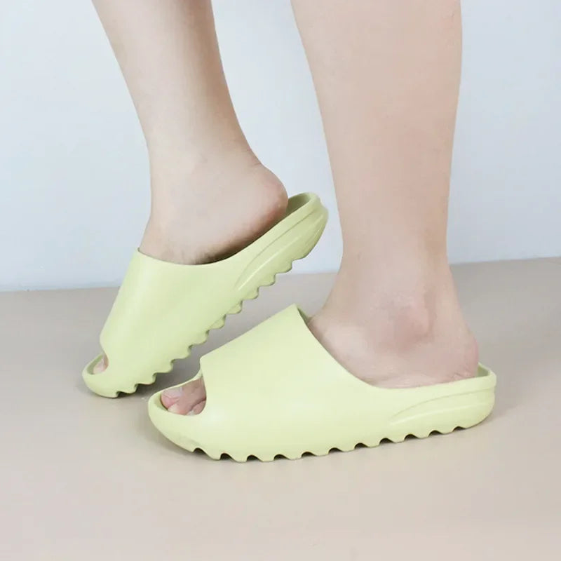 Size Super Soft Eva Sole Summer Slippers for Men Women Bottom Indoor Home Slides Sandals Beach Shoes Male Slippers Flip Flops Lootquake LLC