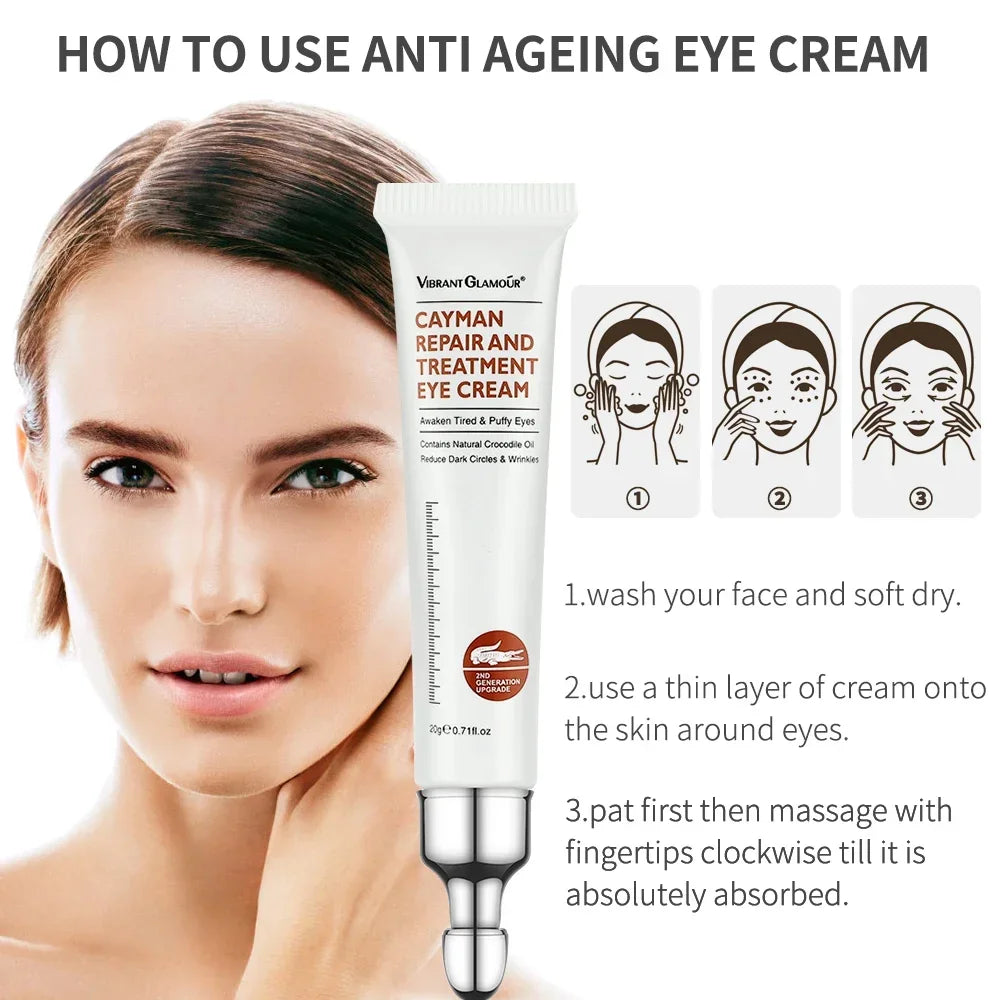 Peptide Collagen Eye Cream Anti-Wrinkle Anti-Age Remove Dark Circles Eye Care Against Puffiness And Bags Hydrate Eye Care Cream Lootquake LLC