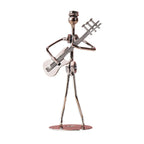 Musical Man Statue Musician Tabletop Figurine for Tabletop Spring Office Lootquake LLC