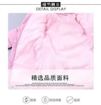 4 Color Big Size Winter Keep Warm Long Style Girls Jacket Teenage Thick Heavy Cold-proof Hooded Windbreaker Coat For Kids