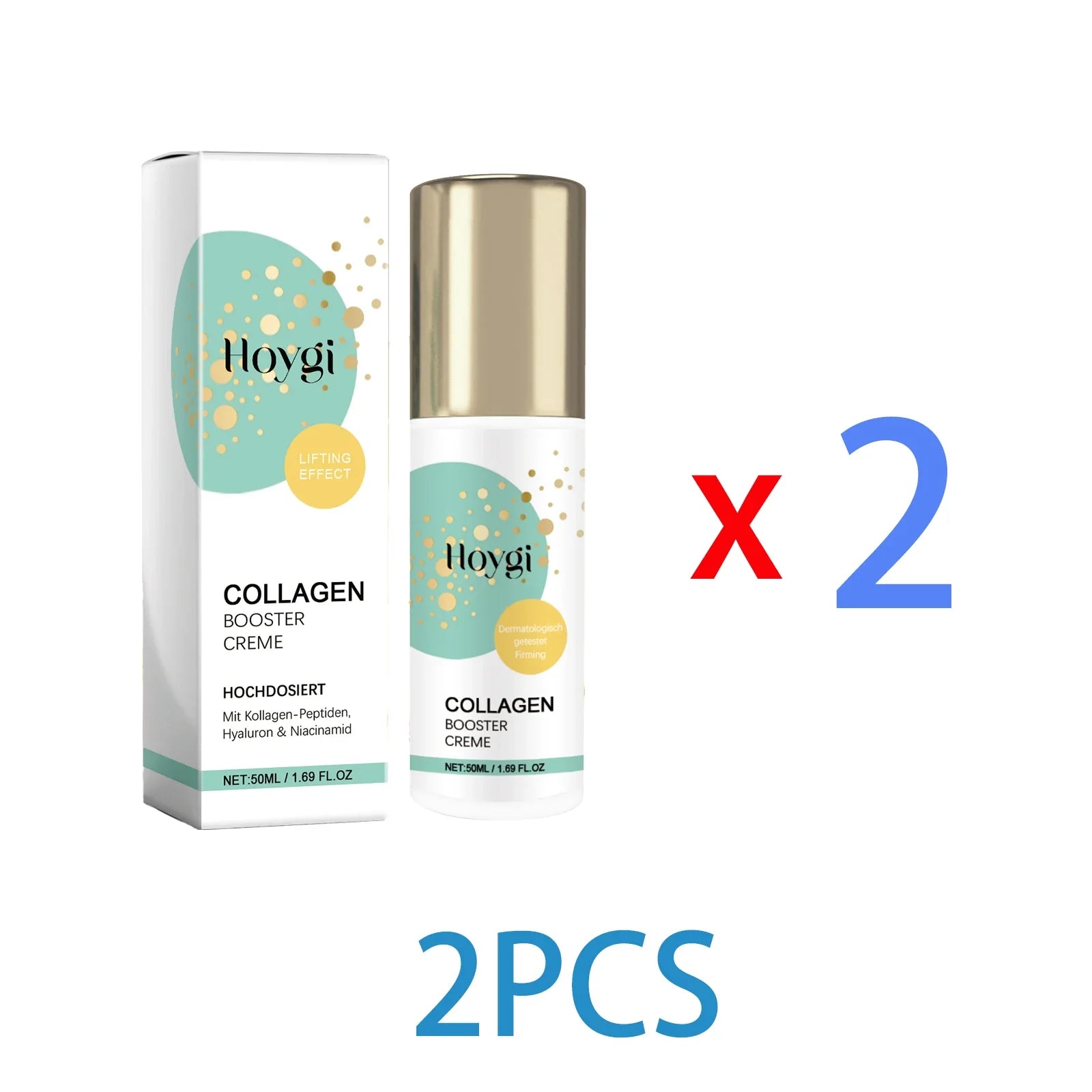 Collagen Peptide Face Lotion 50ml Anti Wrinkle Firms Hydrates Skin Boosts Barrier Niacinamide Moisturizer for Smooth Plump Skin Lootquake LLC