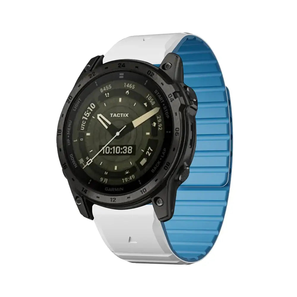 Garmin Magnetic Silicone Band - Durable QuickFit Strap - SJB-DIAMOND ELITES