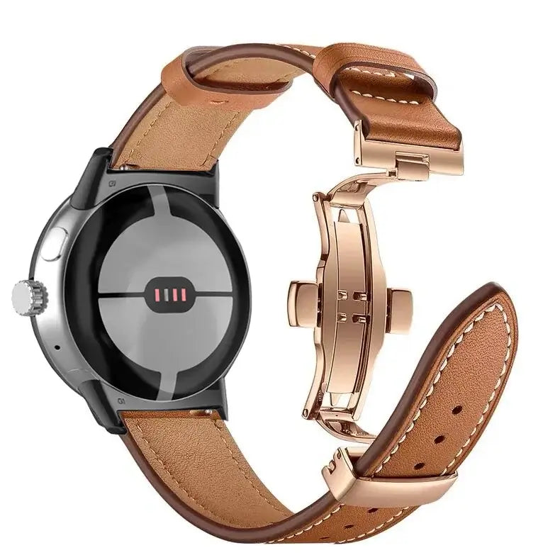 Genuine Leather Google Pixel Watch Band - Stylish & Durable BandsCo Straps