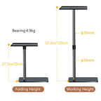 Ceiling/Floor Projector Support Stand Metal Holder Multi-angle Adjustable 360 ° Rotating Projector Bracket Film Video Projector