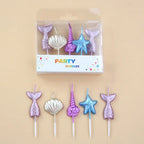 Birthday Cake Candles Children's Gift House Mini Candle Colored Beautiful Ritual Funny Girl Christening Gifts For Guests Candle Lootquake LLC