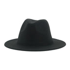 Modern Hats For Women Fedoras Winter Women Hats Simple Classic Hat Wedding Lady Retro Wide Brim Floppy Hat Men Fedora Hat Fashionable Classic Wide Brim Hat For Summer Dress Hats Stevvex
